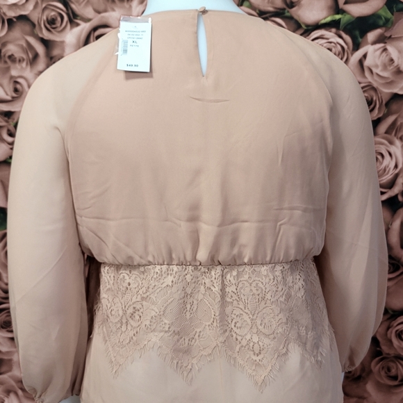Cleo Lace Blouse NWT - Picture 6 of 8